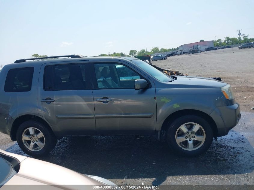 2009 Honda Pilot Exl VIN: 5FNYF48569B040011 Lot: 40098537