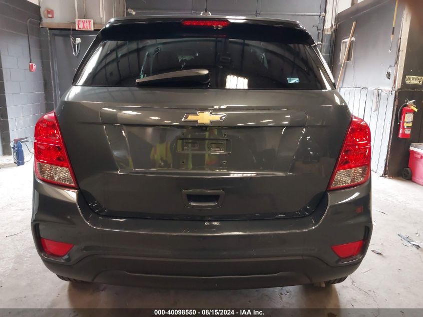 2019 Chevrolet Trax Ls VIN: 3GNCJNSB9KL316306 Lot: 40098550