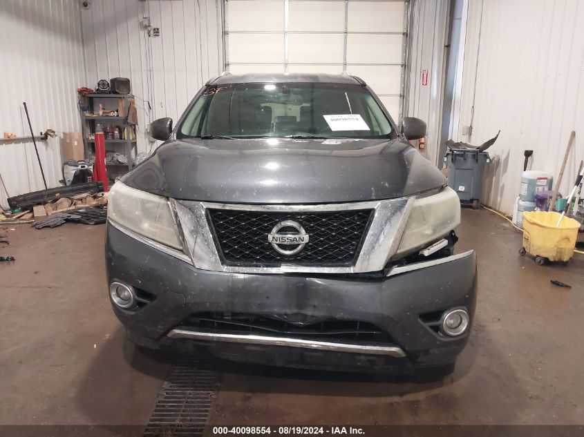 2013 Nissan Pathfinder Sl VIN: 5N1AR2MM5DC655743 Lot: 40098554