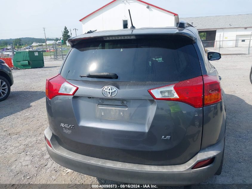 2014 Toyota Rav4 Le VIN: JTMZFREV7EJ017216 Lot: 40098573