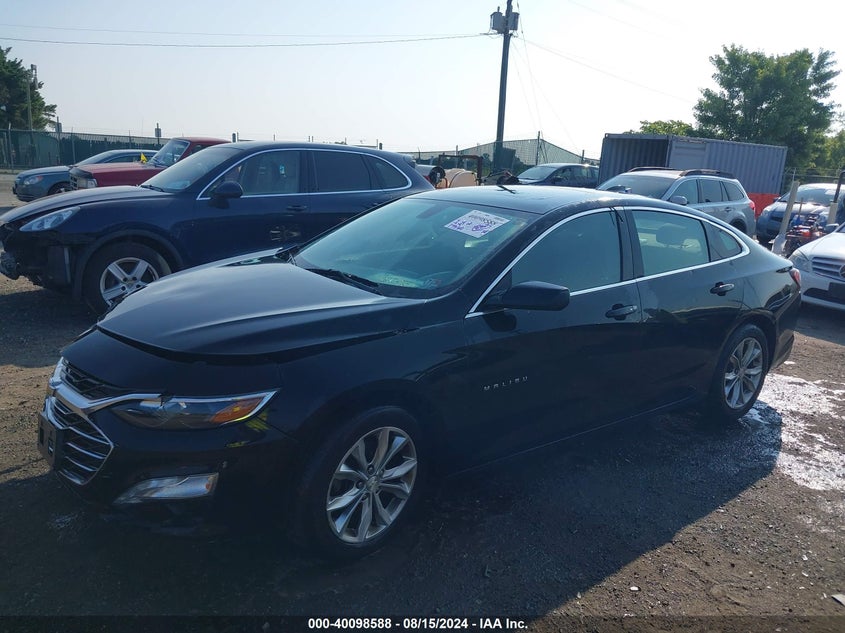 2019 CHEVROLET MALIBU LT - 1G1ZD5ST9KF106567