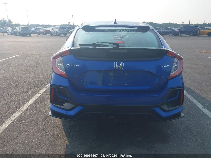 2020 Honda Civic Sport VIN: SHHFK7H4XLU410328 Lot: 40098607