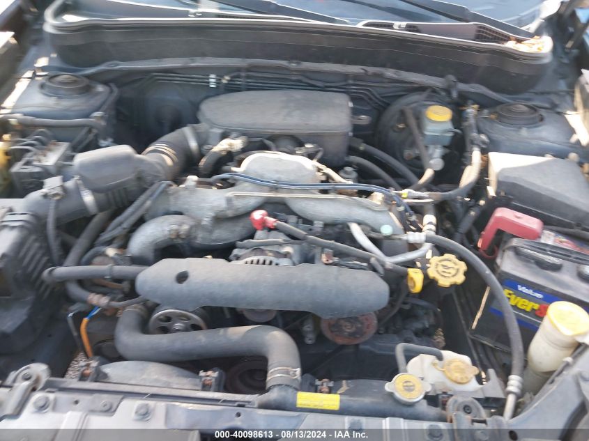 2010 Subaru Forester 2.5X Premium VIN: JF2SH6CC8AH799556 Lot: 40098613