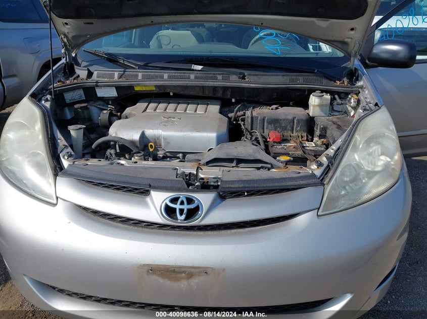 2007 Toyota Sienna Le VIN: 5TDZK23CX7S076545 Lot: 40098636