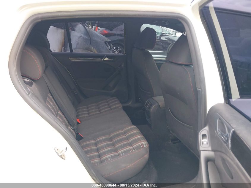 2013 Volkswagen Gti 4-Door VIN: WVWHD7AJ0DW090129 Lot: 40098644