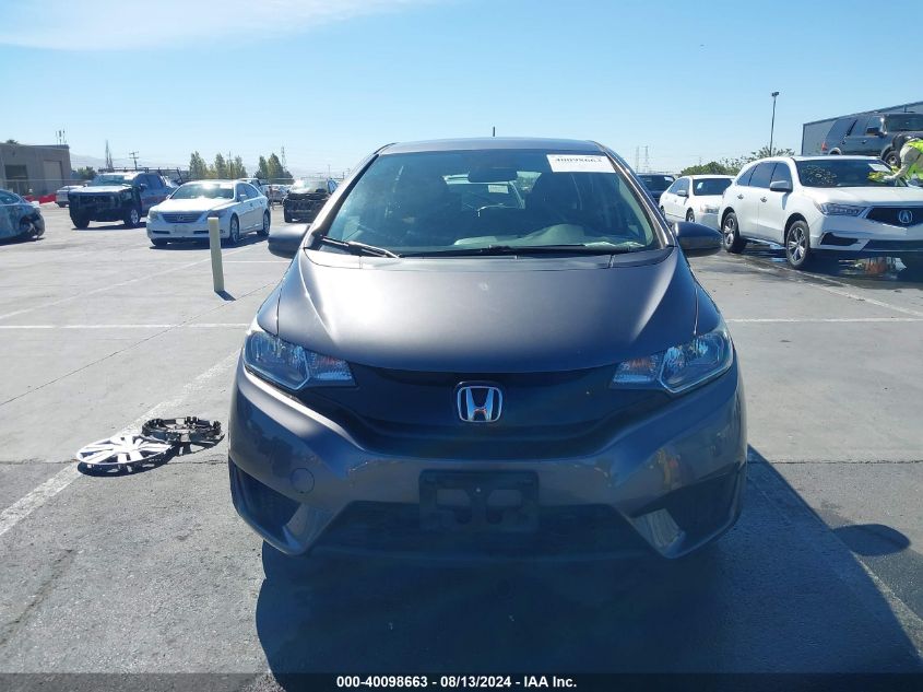 2016 Honda Fit Lx VIN: JHMGK5H59GX031964 Lot: 40098663