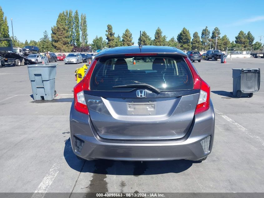 2016 Honda Fit Lx VIN: JHMGK5H59GX031964 Lot: 40098663