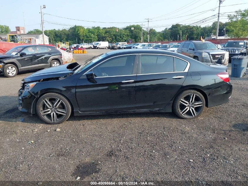 1HGCR2F58HA256105 2017 Honda Accord Sport