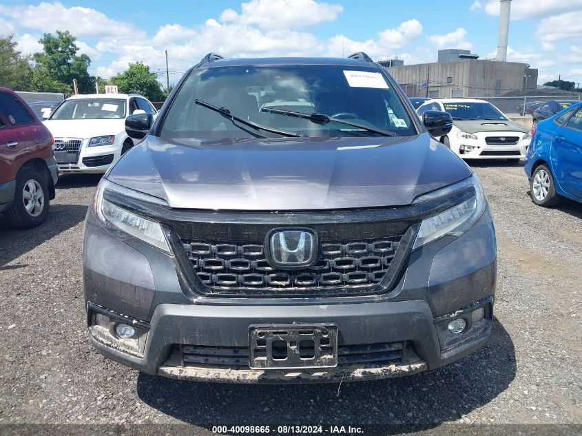 2021 Honda Passport Awd Elite VIN: 5FNYF8H09MB030299 Lot: 40098665