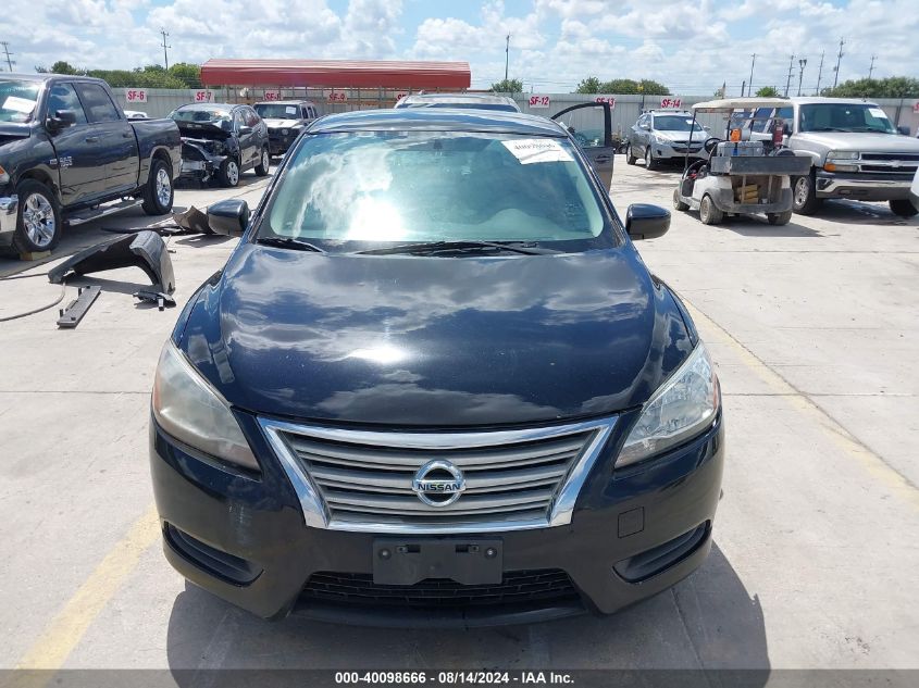 2015 Nissan Sentra Sv VIN: 3N1AB7AP2FL644259 Lot: 40098666