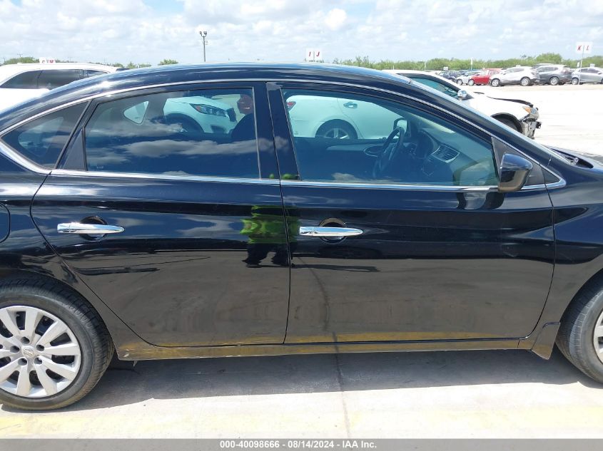 2015 Nissan Sentra Sv VIN: 3N1AB7AP2FL644259 Lot: 40098666