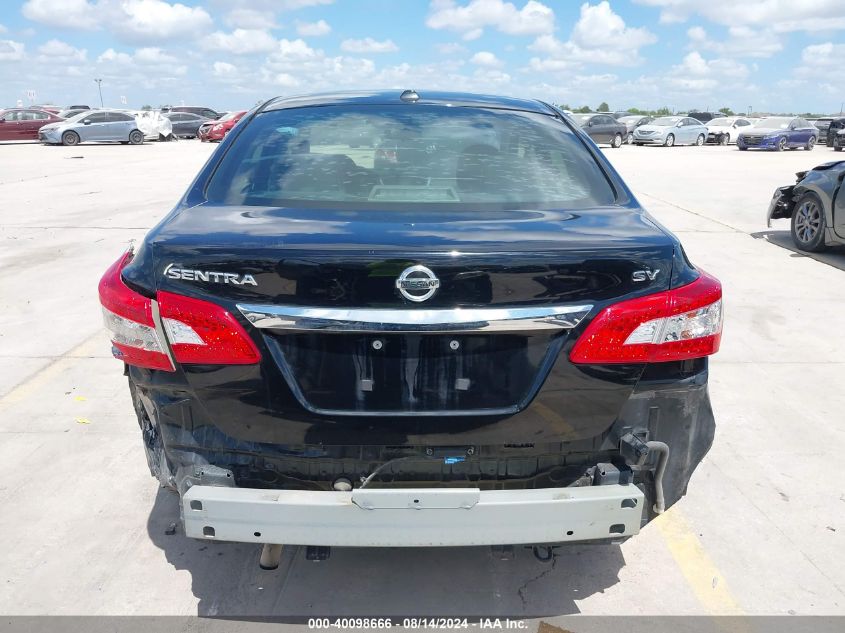 2015 Nissan Sentra Sv VIN: 3N1AB7AP2FL644259 Lot: 40098666