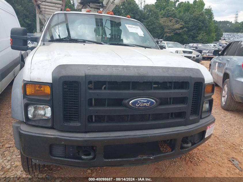 2008 Ford F-450 Chassis Xl/Xlt VIN: 1FDXF46Y68EA55435 Lot: 40098687