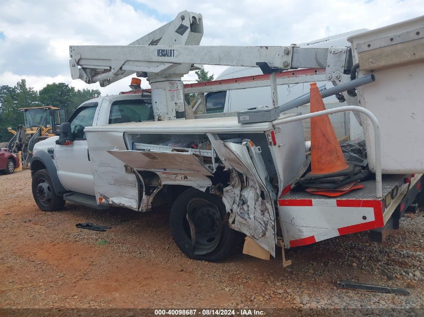 2008 Ford F-450 Chassis Xl/Xlt VIN: 1FDXF46Y68EA55435 Lot: 40098687