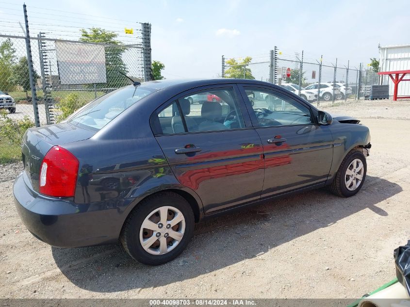 2009 Hyundai Accent Gls VIN: KMHCN46C49U384275 Lot: 40098703