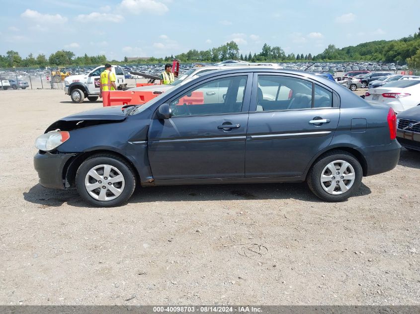 2009 Hyundai Accent Gls VIN: KMHCN46C49U384275 Lot: 40098703