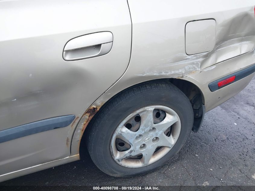 2006 Hyundai Elantra Gls/Gt VIN: KMHDN56D16U178880 Lot: 40098708