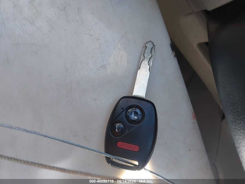 2008 Honda Cr-V Lx VIN: JHLRE38348C027241 Lot: 40098718