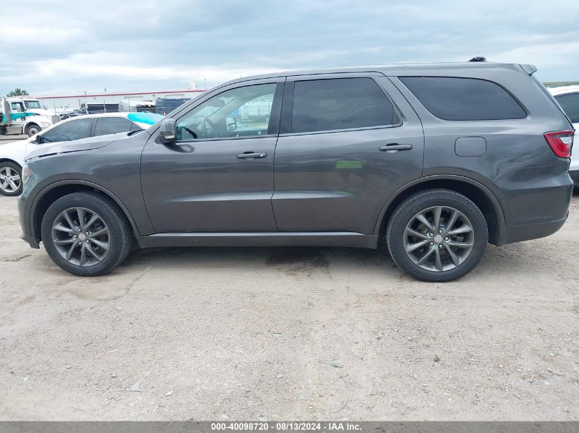 2018 Dodge Durango Gt Awd VIN: 1C4RDJDG0JC174448 Lot: 40098720