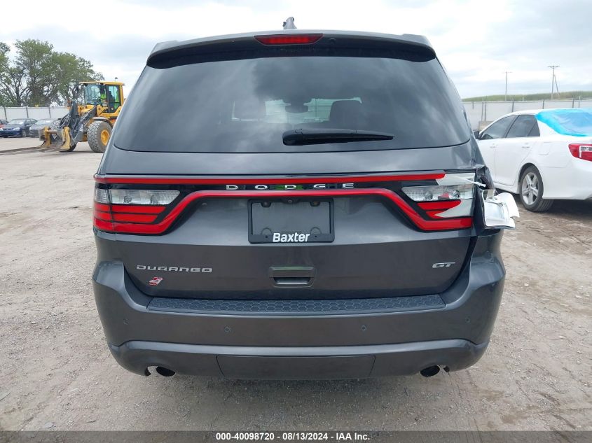 2018 Dodge Durango Gt Awd VIN: 1C4RDJDG0JC174448 Lot: 40098720