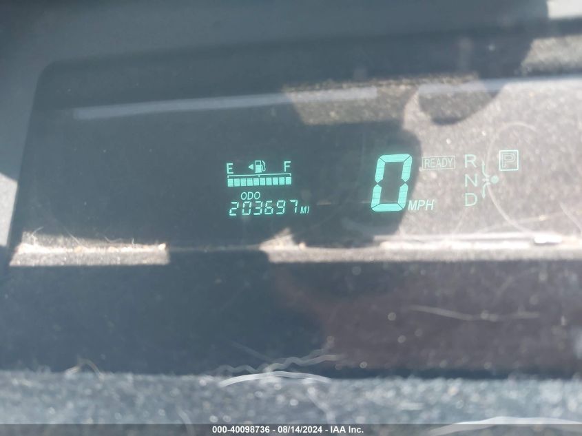 2005 Toyota Prius VIN: JTDKB20U857052038 Lot: 40098736