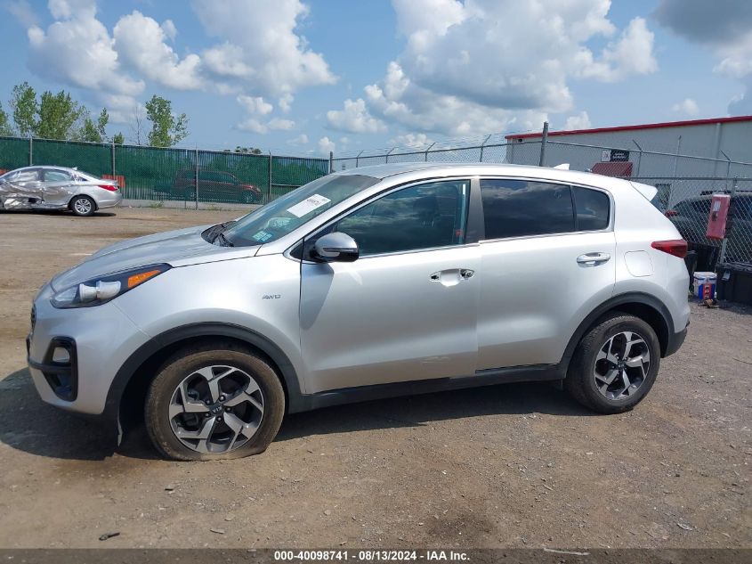 2020 Kia Sportage Lx VIN: KNDPMCAC4L7824169 Lot: 40098741