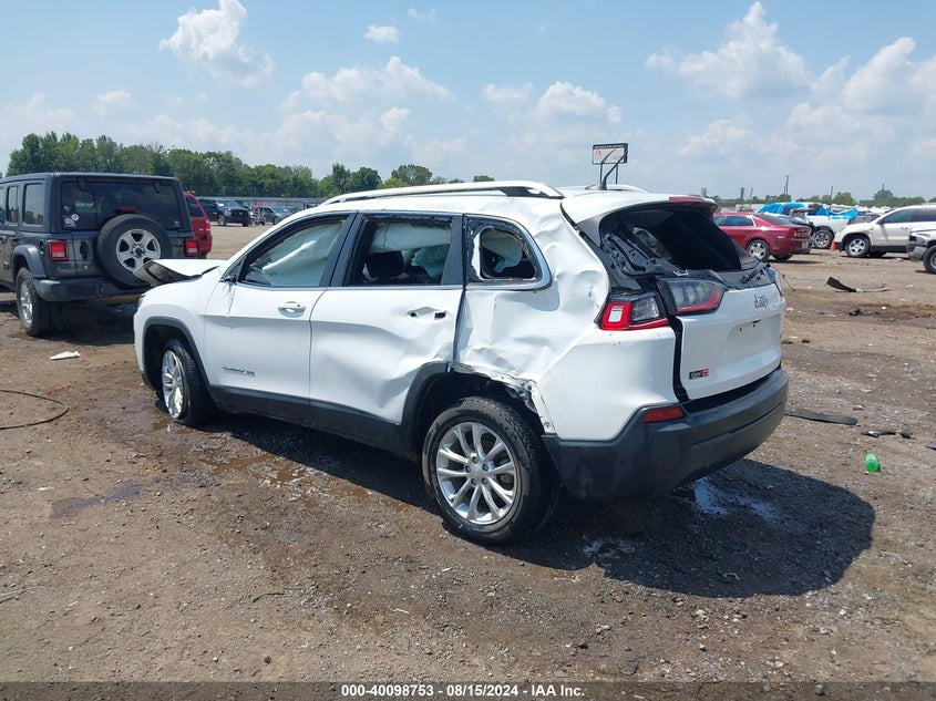 VIN 1C4PJLCB6KD340341 2019 JEEP CHEROKEE LATITUDE FWD