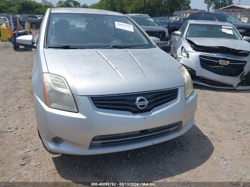 2010 Nissan Sentra 2.0/2.0S/Sr/2.0Sl VIN: 3N1AB6AP7AL640341 Lot: 40098762