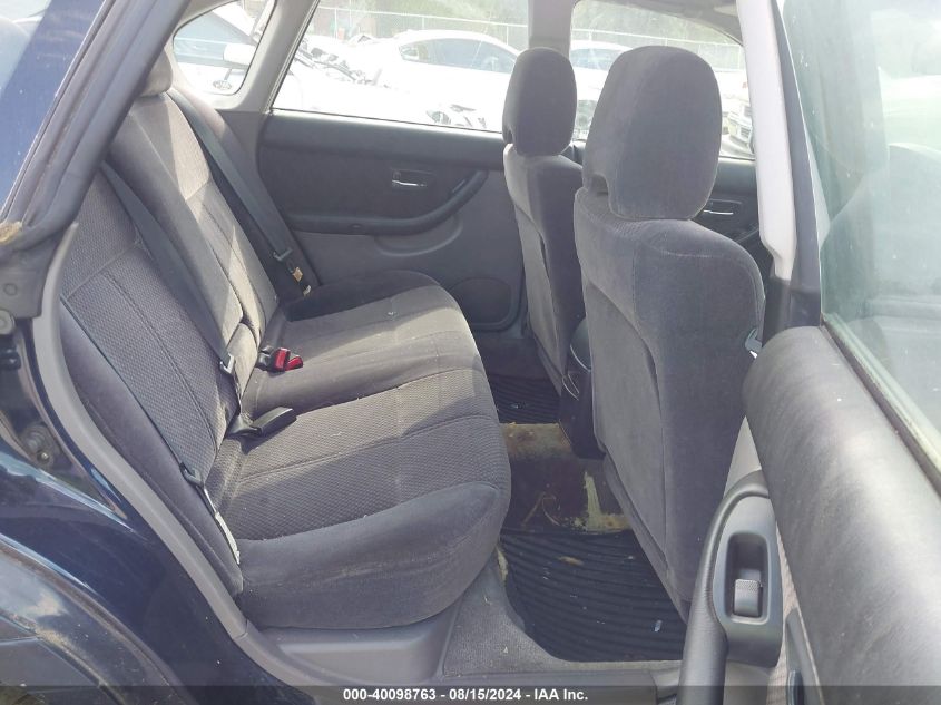 2003 Subaru Legacy L/L W/Special Edition Package VIN: 4S3BE635637213387 Lot: 40098763