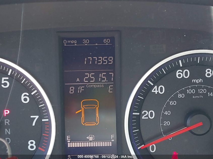 2010 Honda Cr-V Ex VIN: JHLRE3H5XAC005526 Lot: 40098768