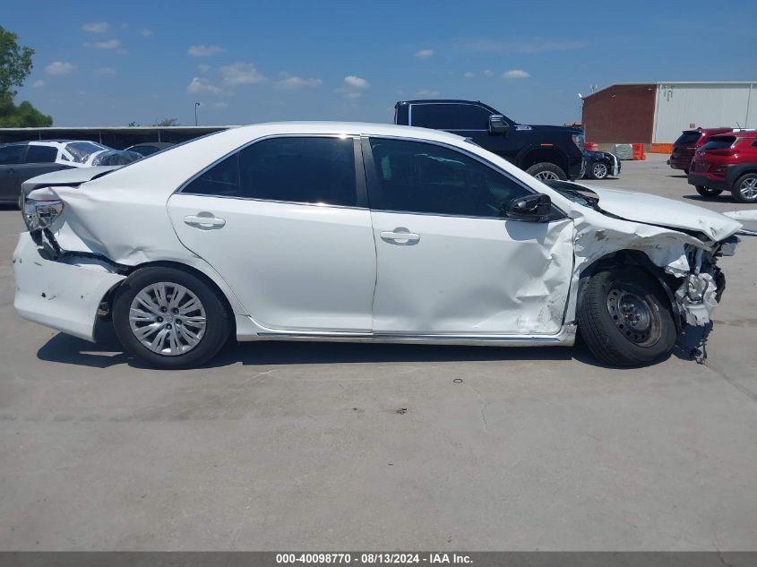 2014 Toyota Camry Le VIN: 4T1BF1FK6EU739374 Lot: 40098770