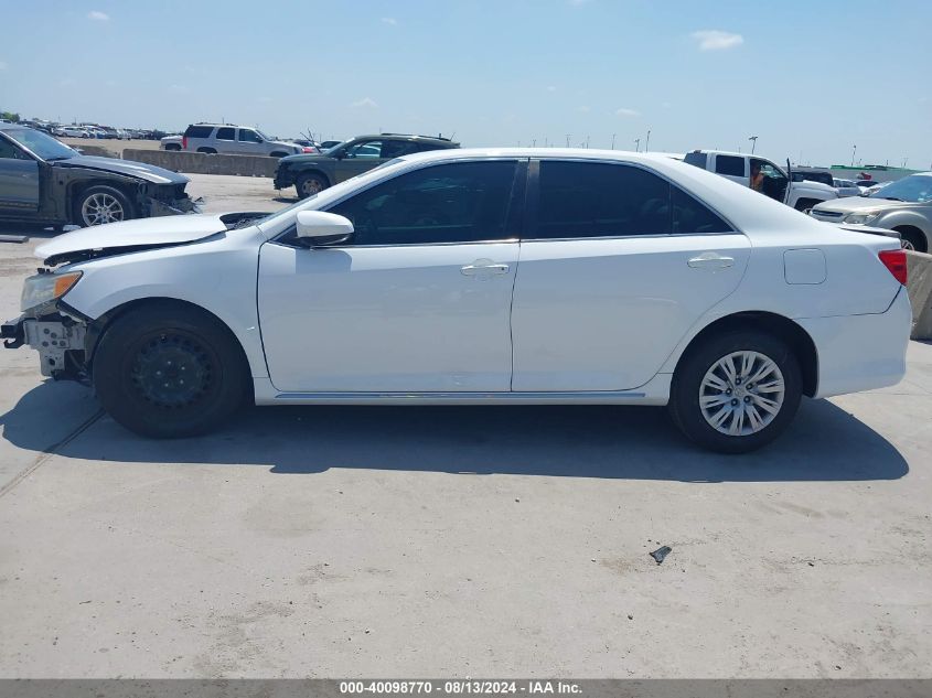 2014 Toyota Camry Le VIN: 4T1BF1FK6EU739374 Lot: 40098770