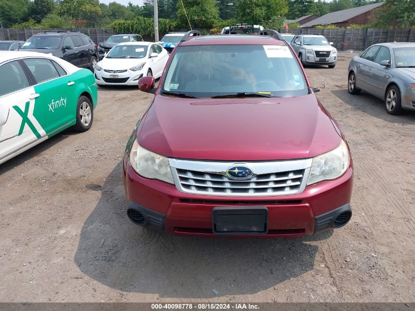 2011 Subaru Forester 2.5X Premium VIN: JF2SHADC0BH768434 Lot: 40098778