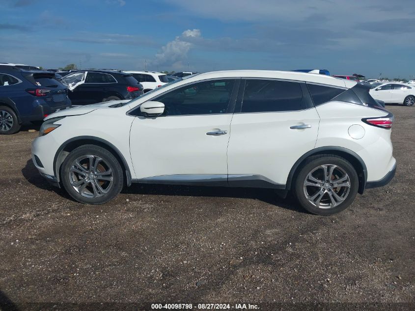 2016 Nissan Murano Platinum VIN: 5N1AZ2MGXGN154222 Lot: 40098798