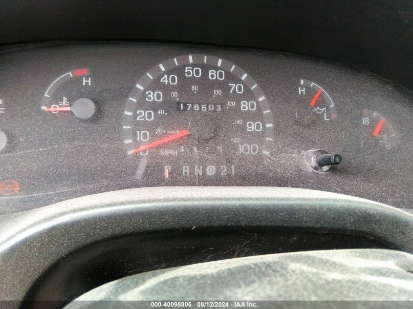 1998 Ford E-250 Commercial/Recreational VIN: 1FTPS2429WHB34029 Lot: 40098805