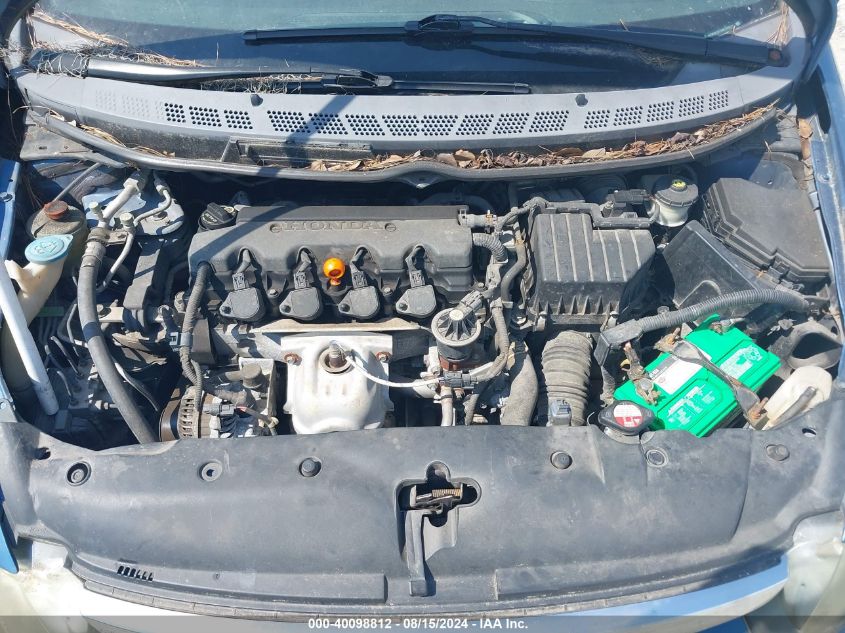 2008 Honda Civic Lx VIN: 1HGFA16558L099121 Lot: 40098812