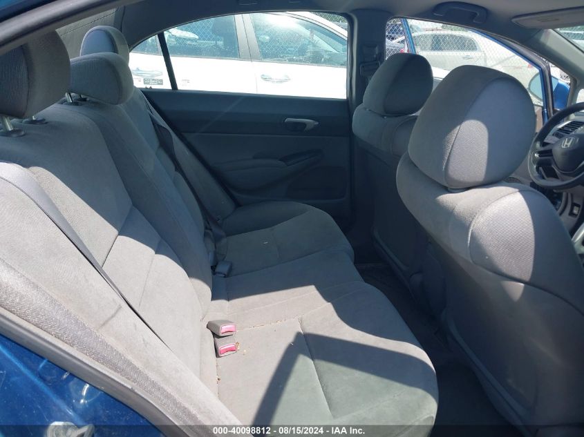 2008 Honda Civic Lx VIN: 1HGFA16558L099121 Lot: 40098812