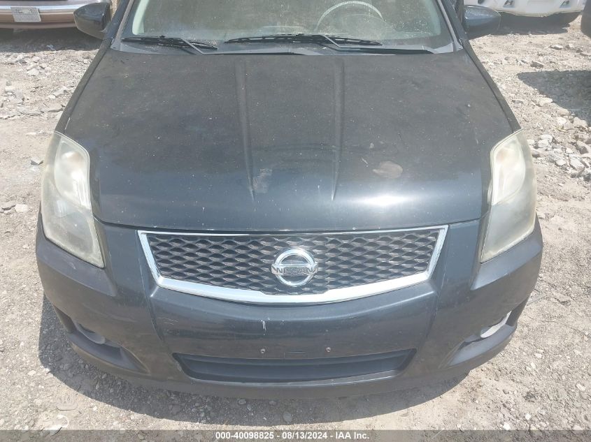 2010 Nissan Sentra 2.0Sr VIN: 3N1AB6AP0AL660768 Lot: 40098825