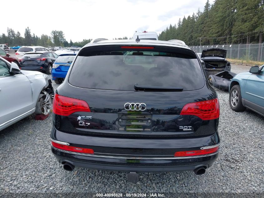 2015 Audi Q7 3.0T Premium VIN: WA1LGAFE7FD021554 Lot: 40098828