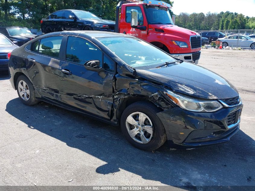 2018 Chevrolet Cruze Ls Auto VIN: 1G1BC5SM4J7193655 Lot: 40098830