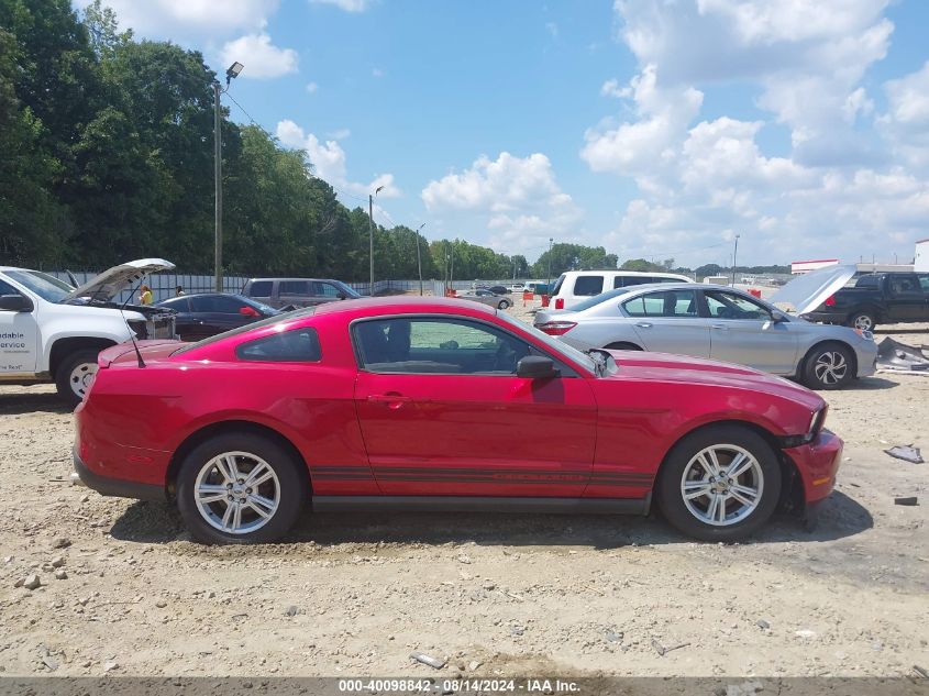 2012 Ford Mustang V6 VIN: 1ZVBP8AM5C5274223 Lot: 40098842