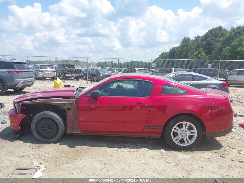 2012 Ford Mustang V6 VIN: 1ZVBP8AM5C5274223 Lot: 40098842