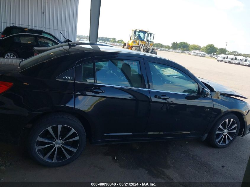 2012 Chrysler 200 S VIN: 1C3CCBHG4CN113057 Lot: 40098849