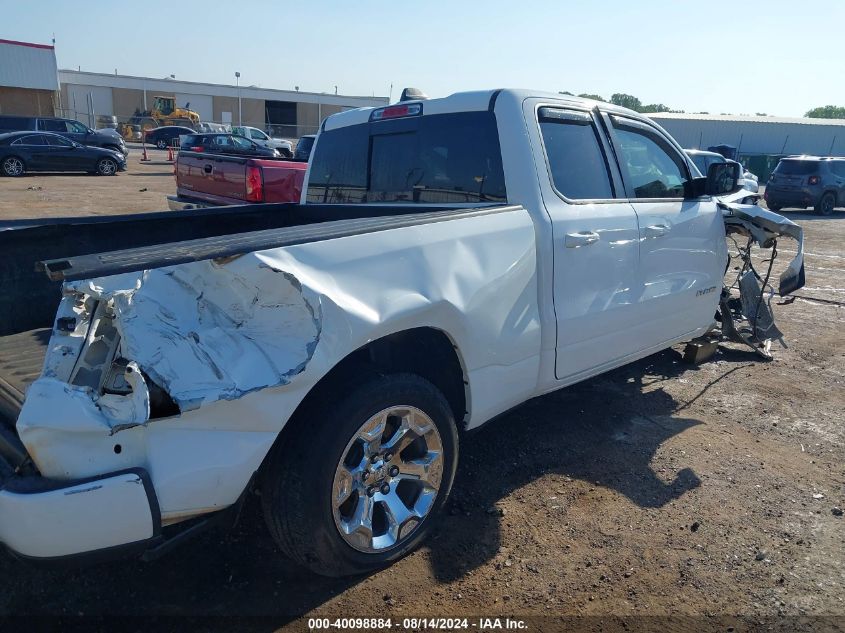 2019 Ram 1500 Big Horn/Lone Star Quad Cab 4X2 6'4 Box VIN: 1C6RREBT7KN913109 Lot: 40098884