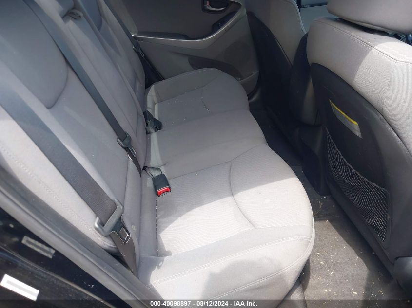 2014 Hyundai Elantra Se VIN: KMHDH4AE6EU172542 Lot: 40098897