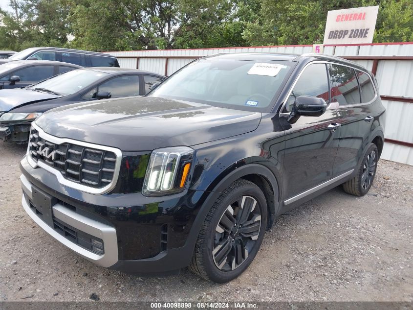 VIN 5XYP54GC0PG357402 2023 KIA Telluride, SX no.2