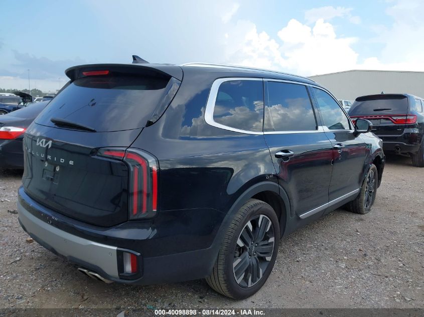 VIN 5XYP54GC0PG357402 2023 KIA Telluride, SX no.4