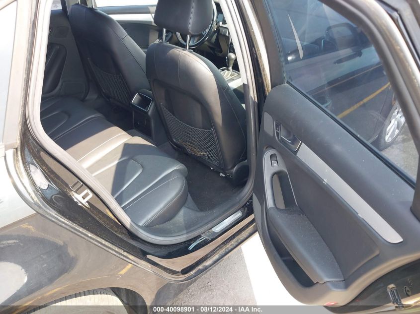 2012 Audi A4 2.0T Premium VIN: WAUAFAFL3CN009905 Lot: 40098901