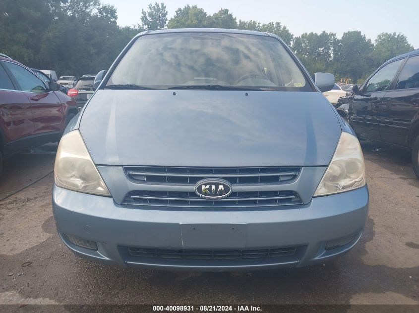 2009 Kia Sedona Lx VIN: KNDMB233496313625 Lot: 40098931