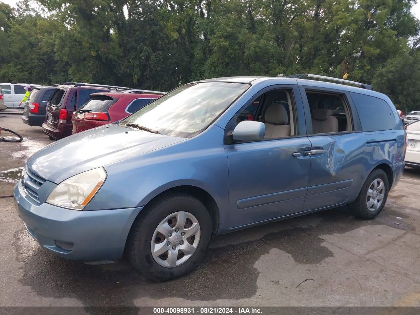 2009 Kia Sedona Lx VIN: KNDMB233496313625 Lot: 40098931